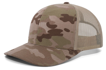 Pacific Headwear ARID/TAN / OS Multicam® Trucker Snapback Cap