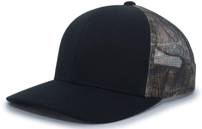 Camo Snapback Trucker Cap