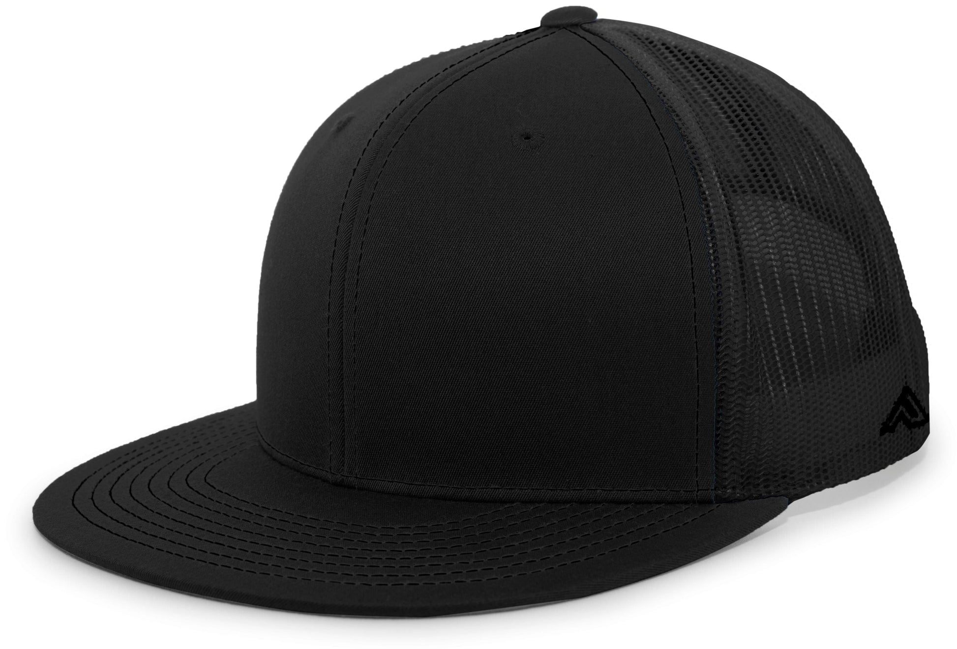Pacific Headwear BLACK / OS D-Series Trucker Snapback Cap