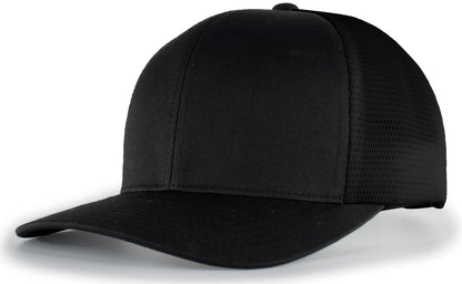 Pacific Headwear BLACK / OS Trucker PacFlex Snapback Cap
