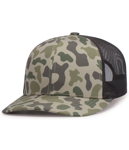 Pacific Headwear CD/LC/CD / OS WEEKENDER DUCK CAMO TRUCKER SNAPBACK CAP