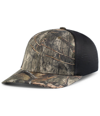 Mossy Oak® Low-Profile Trucker PacFlex Cap