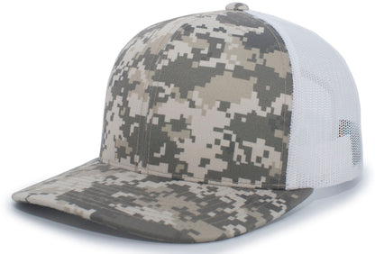 Camo Snapback Trucker Cap