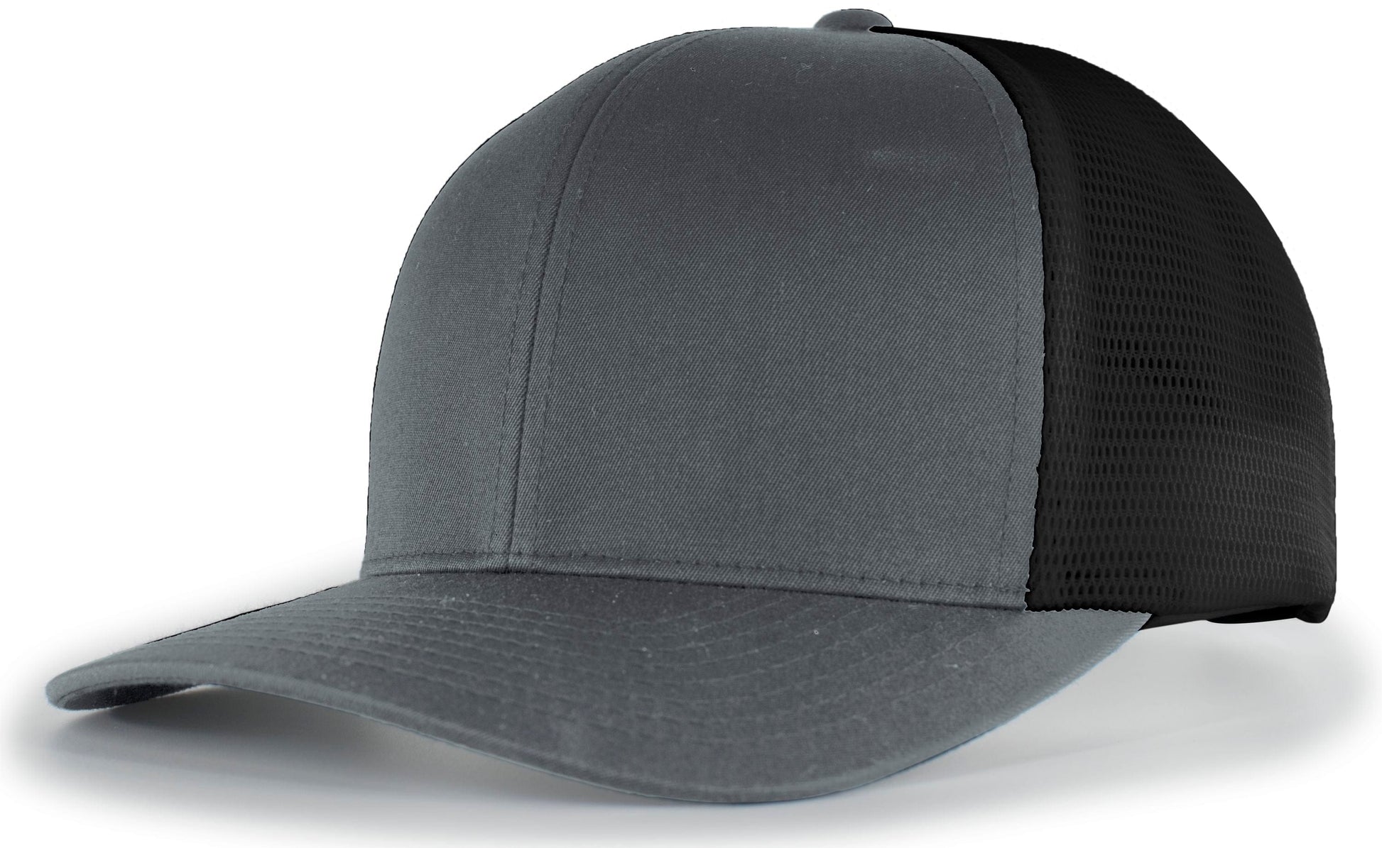 Pacific Headwear GRAPHITE/BLACK/GRAPHITE / OS Trucker PacFlex Snapback Cap