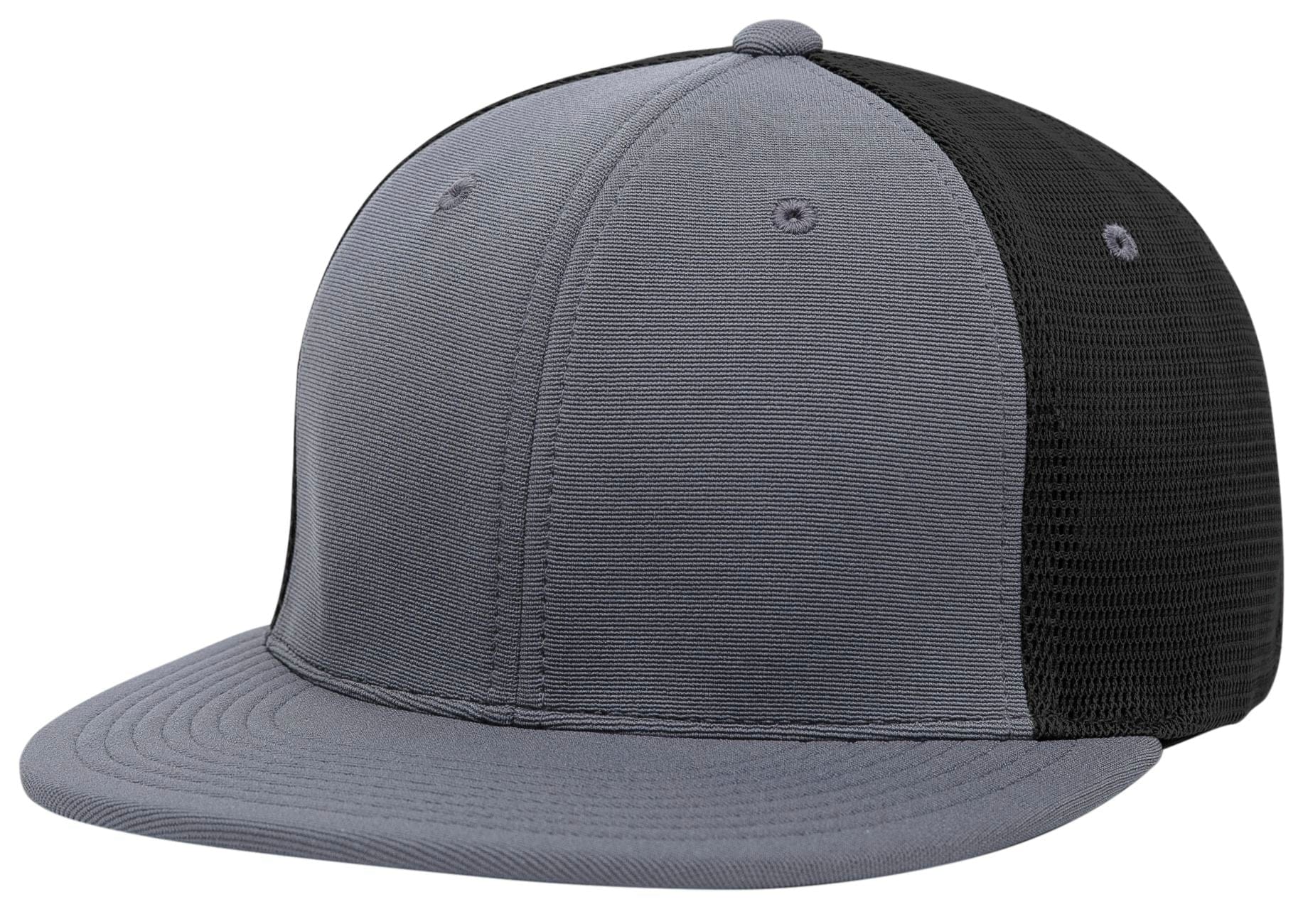Pacific Headwear GRAPHITE/BLACK/GRAPHITE / S/M Premium M2 Performance Trucker Flexfit® Cap