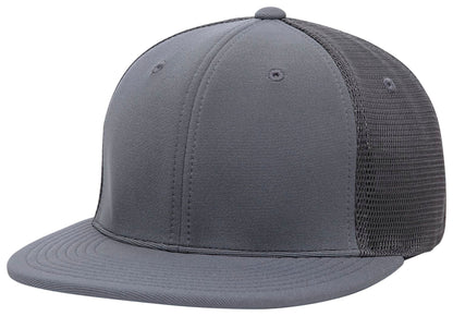 Pacific Headwear GRAPHITE / S/M Premium M2 Performance Trucker Flexfit® Cap