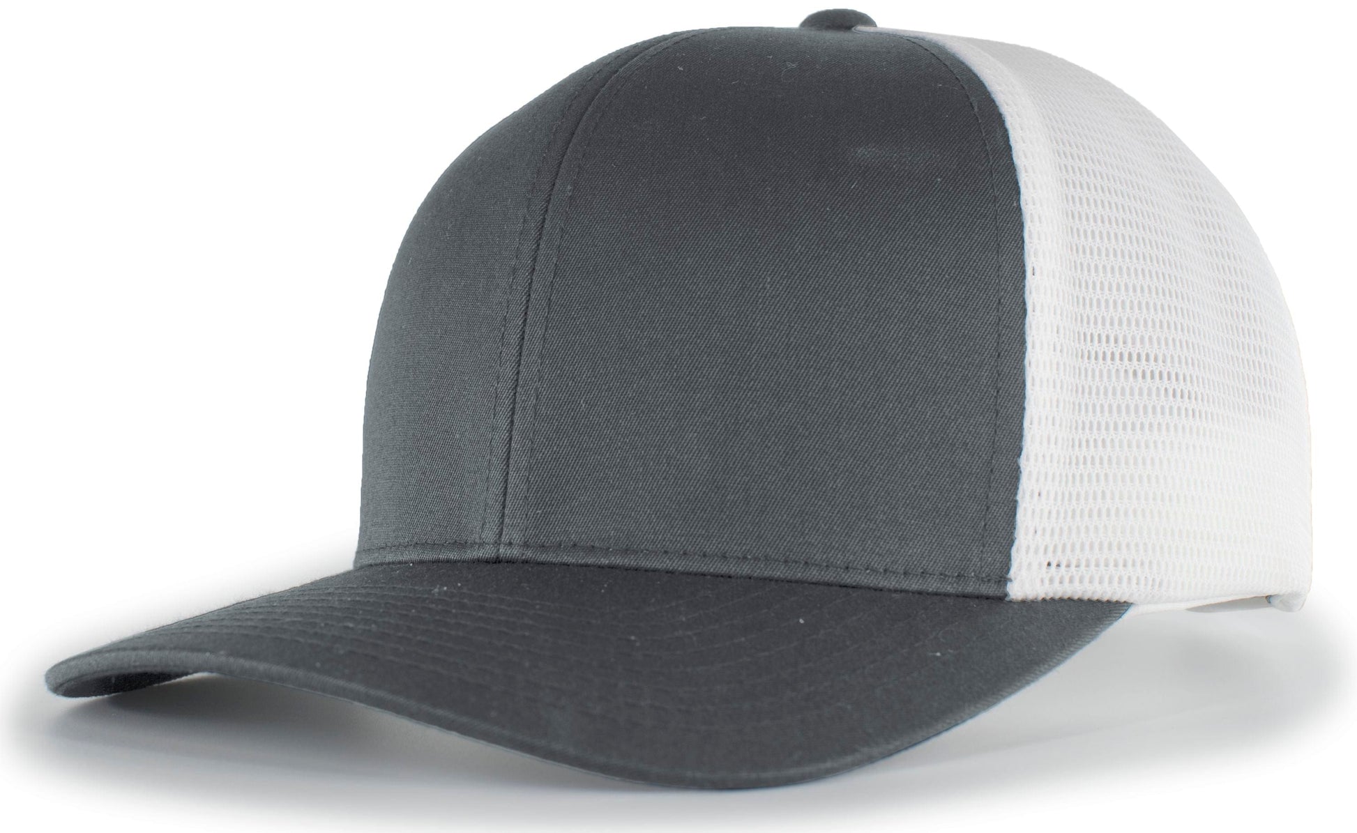 Pacific Headwear GRAPHITE/WHITE/GRAPHITE / OS Trucker PacFlex Snapback Cap