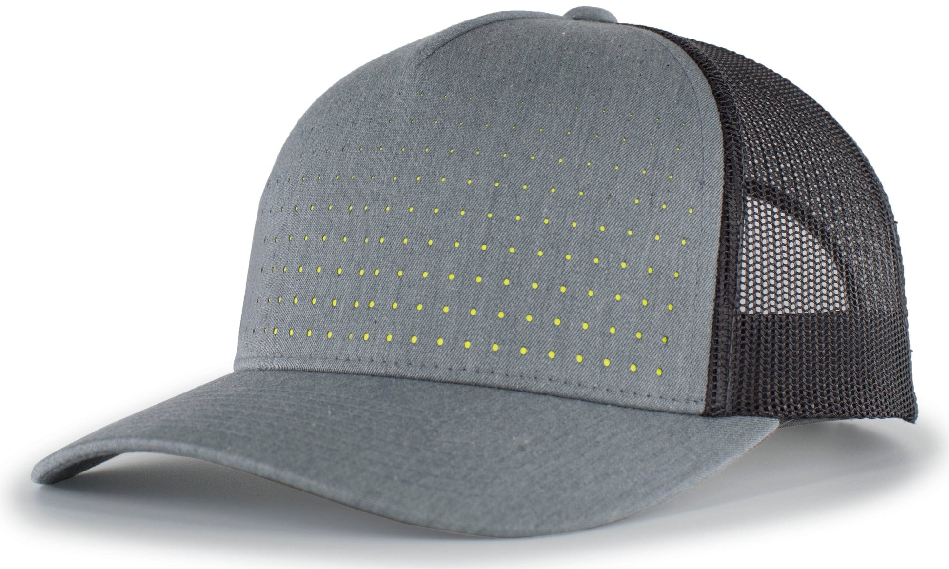 Pacific Headwear HG/LC/AC / OS Perforated 5-Panel Trucker Snapback Cap