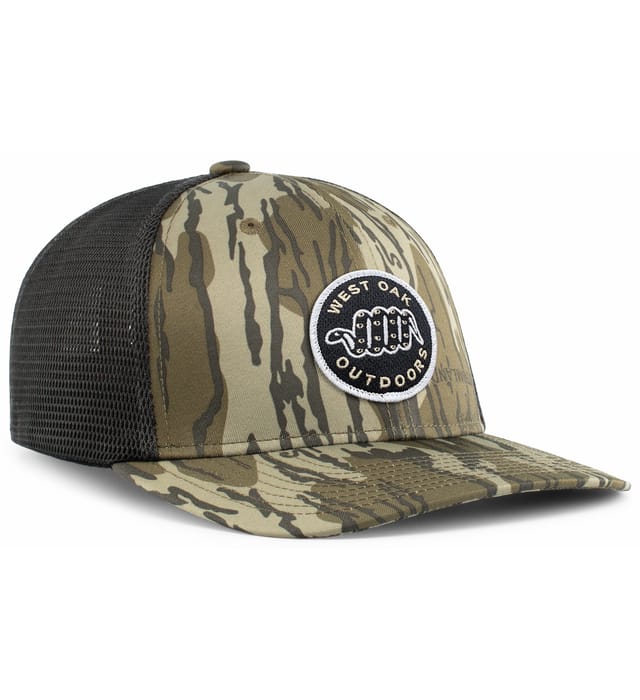 Pacific Headwear Mossy Oak® Low-Profile Trucker PacFlex Cap