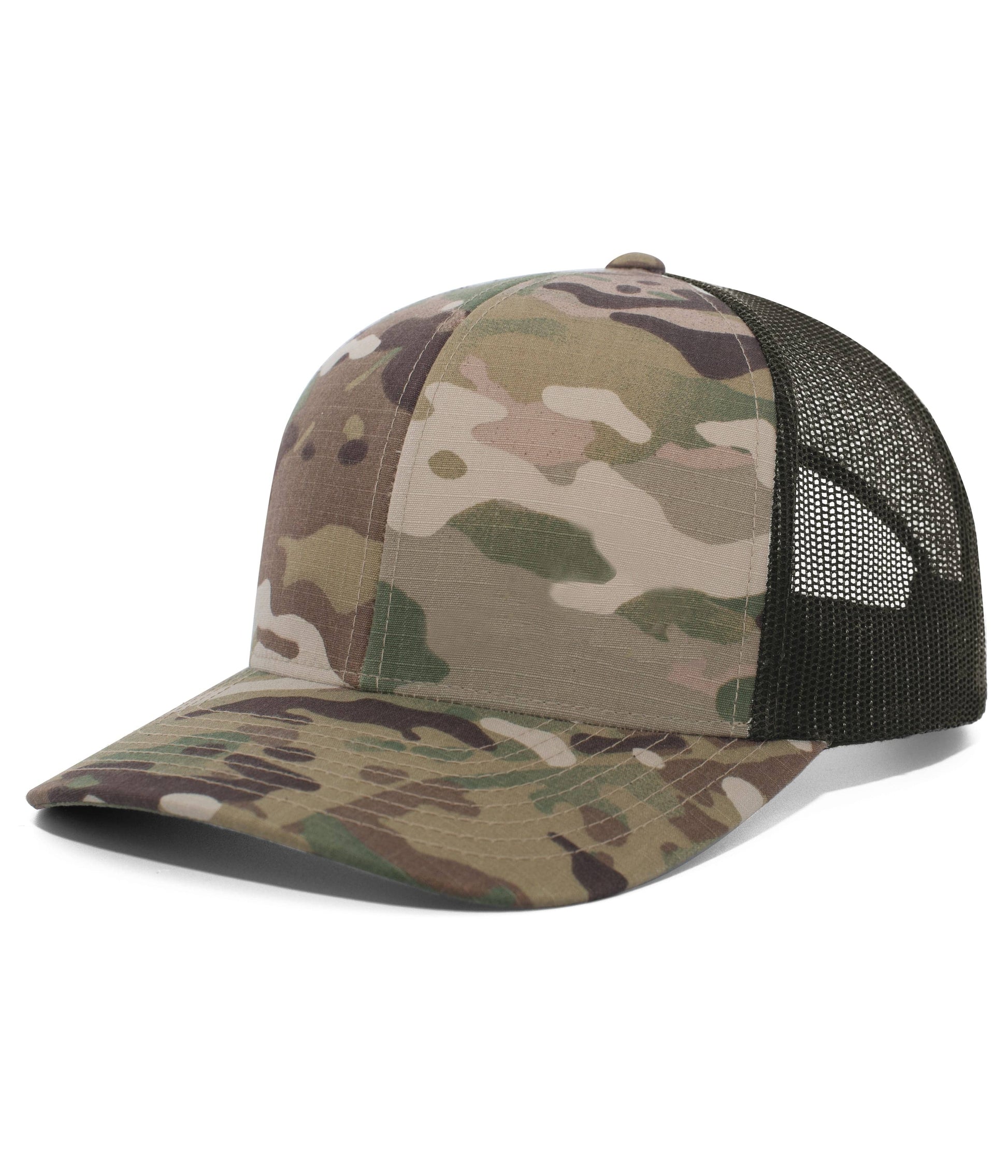Pacific Headwear MULTICAM ORIGINAL/GREY BROWN / OS Multicam® Trucker Snapback Cap