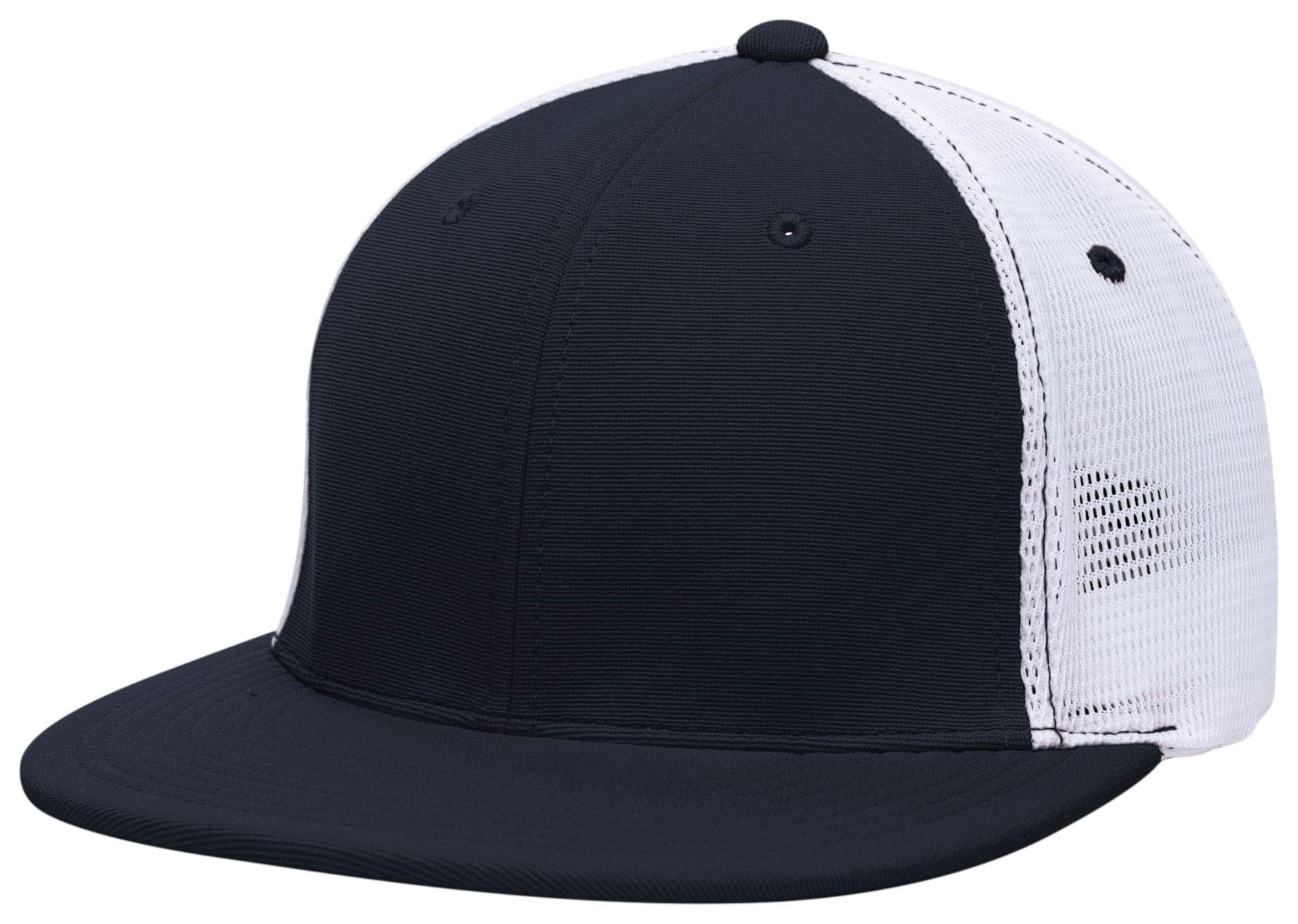 Pacific Headwear NAVY/WHITE/NAVY / S/M Premium M2 Performance Trucker Flexfit® Cap