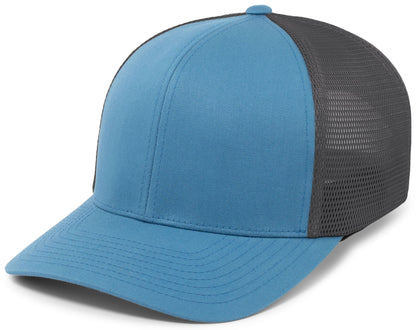 Pacific Headwear OB/LC/OB / OS Trucker PacFlex Snapback Cap