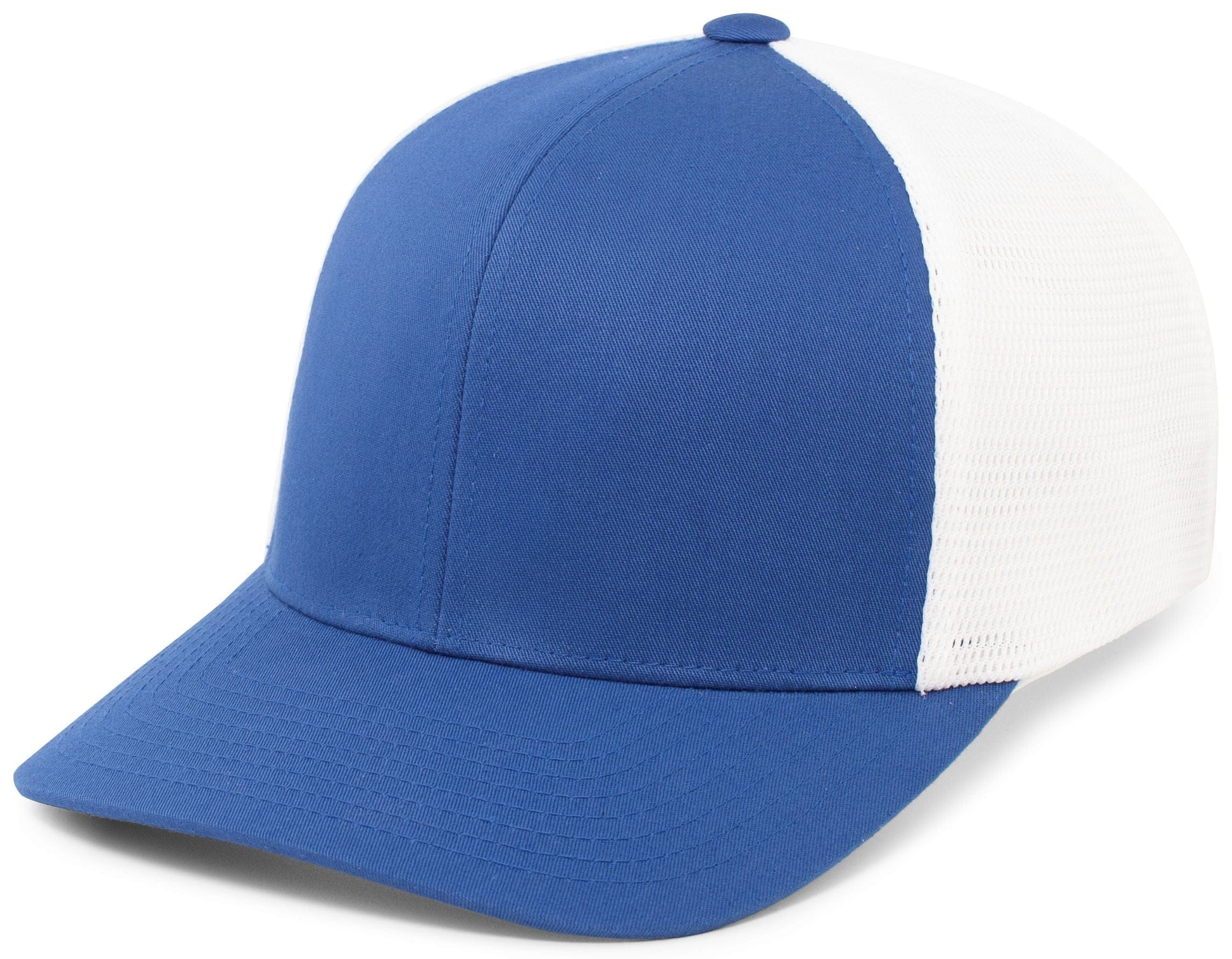 Pacific Headwear ROYAL/WHITE/ROYAL / OS Trucker PacFlex Snapback Cap