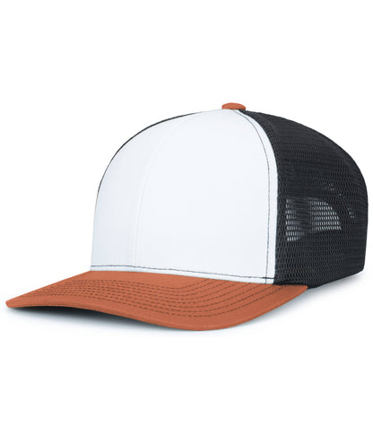 Contrast Stitch Trucker PacFlex Snapback Cap