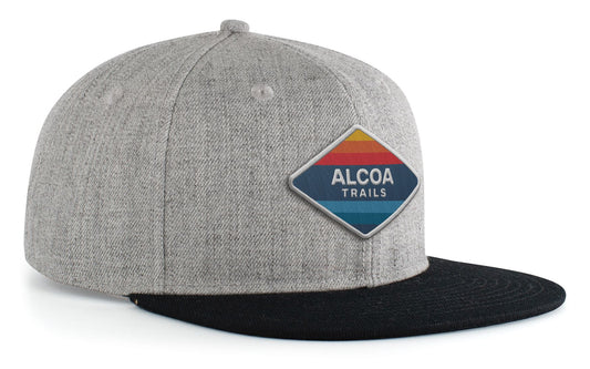 Pacific Headwear Wool Blend Heather Snapback Cap