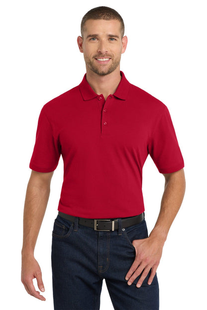 Port Authority Apple Red / XS Port Authority ®  EZCotton ®  Polo. K8000