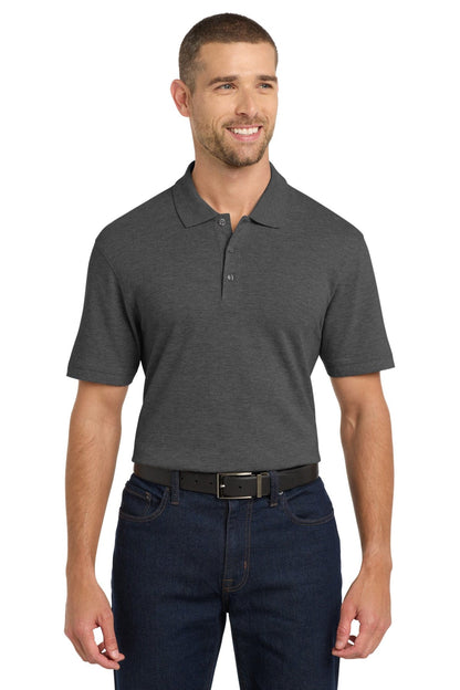 Port Authority Charcoal Heather / XS Port Authority ®  EZCotton ®  Polo. K8000
