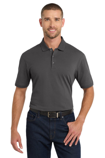 Port Authority Sterling Grey / LT Port Authority ®  Tall EZCotton ®  Polo TK8000