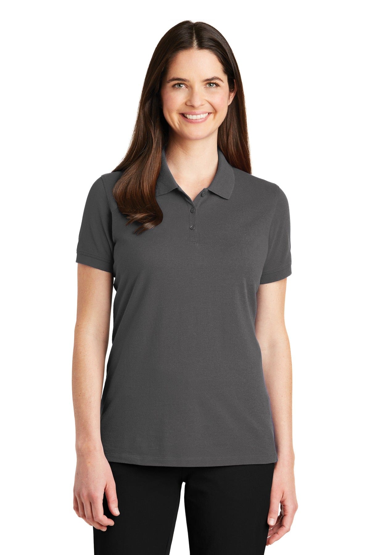 Port Authority Sterling Grey / XS Port Authority ®  Women's EZCotton ®  Polo. LK8000