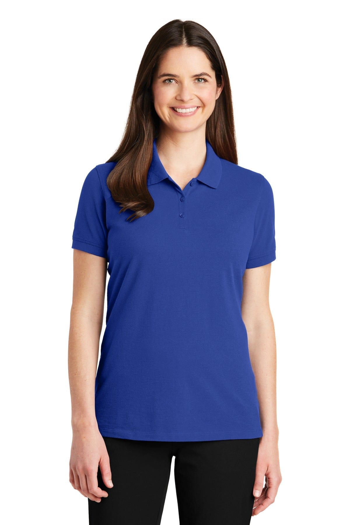 Port Authority True Royal / XS Port Authority ®  Women's EZCotton ®  Polo. LK8000