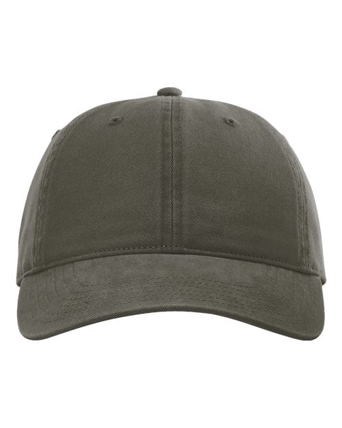 Richardson Army Green / Adjustable Richardson 326 Peach Twill Dad Hat