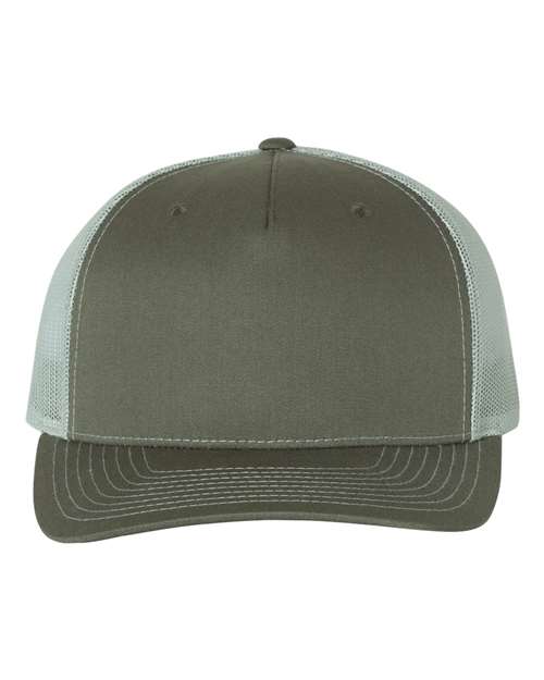Richardson Beetle/ Quarry / Adjustable Richardson 112FP Five-Panel Trucker Cap