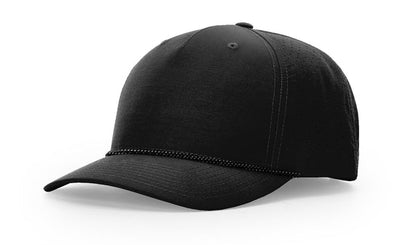 Richardson Black/Grey Richardson 355 Laser Perf Performance Rope Cap