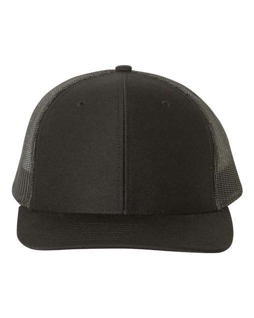 Richardson Black / OSFM Richardson 112 Snapback Trucker Cap