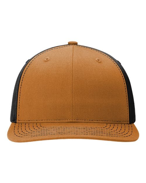 Richardson Caramel/ Black / Adjustable Richardson 312Twill Back Trucker Cap