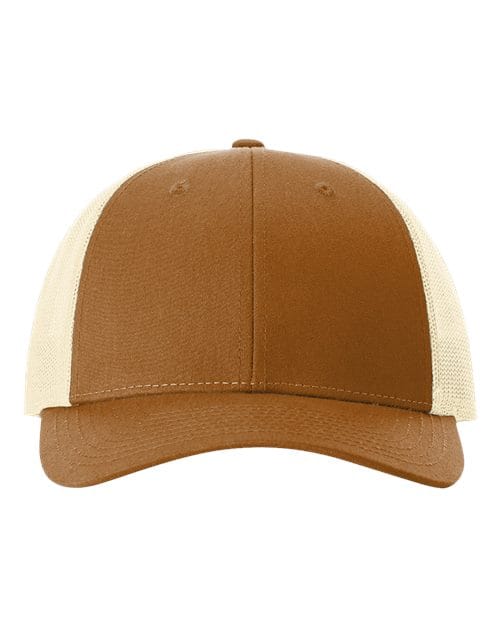 Richardson Carmel/ Birch / M/L Richardson 115 Low Pro Trucker Cap