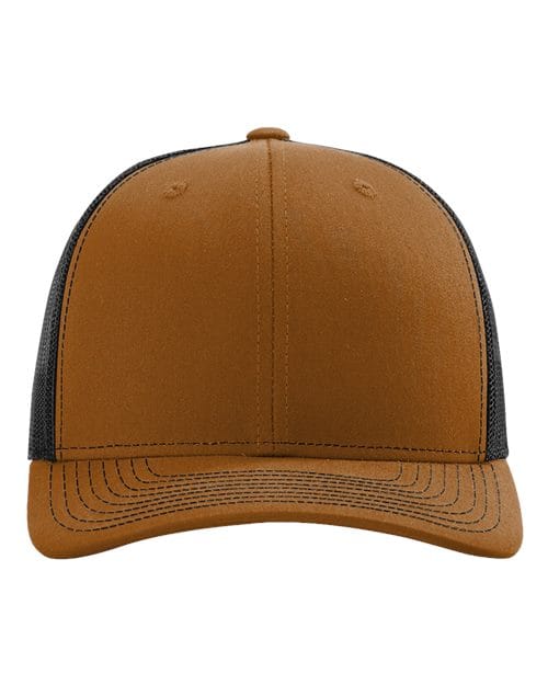 Richardson Carmel/ Black / OSFM Richardson 112 Snapback Trucker Cap