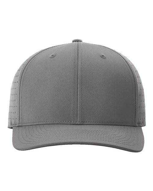 Richardson Charcoal / Adjustable Richardson 632 Laser Perf R-Flex Cap