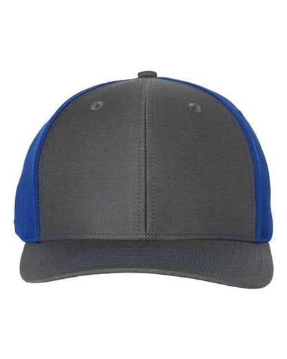 Richardson Charcoal/ Royal / Adjustable Richardson 312Twill Back Trucker Cap
