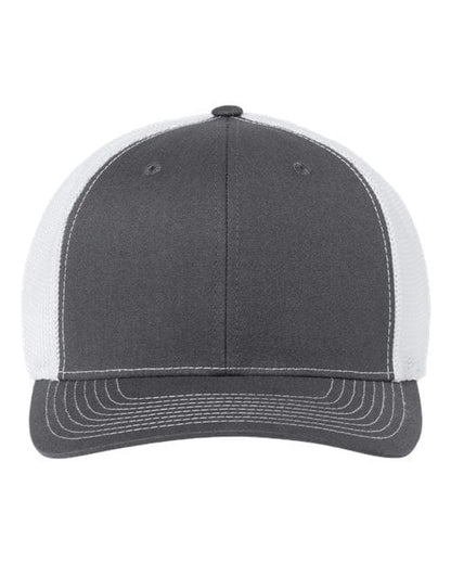 Richardson Charcoal/ White / Adjustable Richardson 112+ R-Flex Adjustable Trucker Cap