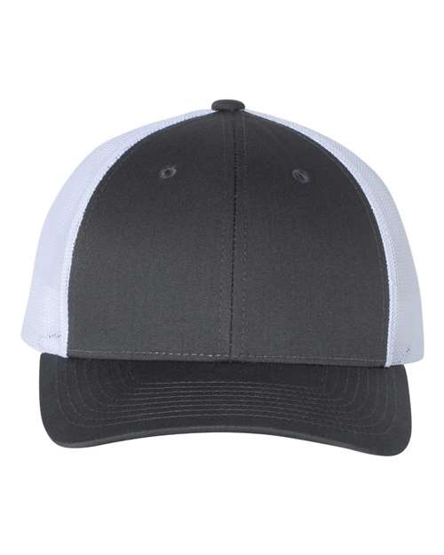 Richardson Charcoal/ White / M/L Richardson 115 Low Pro Trucker Cap