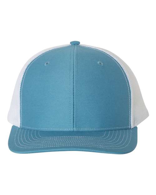 Richardson Columbia Blue/ White / OSFM Richardson 112 Snapback Trucker Cap