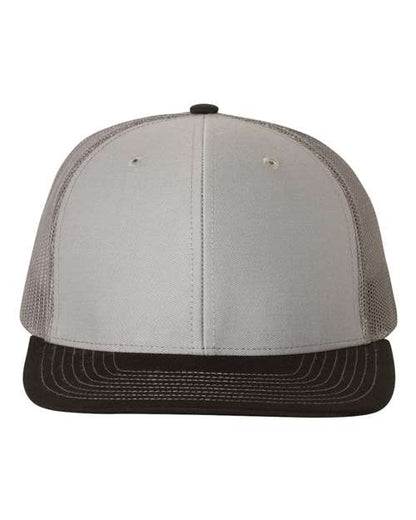 Richardson Grey/ Charcoal/ Black / OSFM Richardson 112 Snapback Trucker Cap