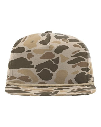 Richardson Harvest Duck Camo/ Light Brown / Adjustable Richardson 256P Printed Umpqua Cap