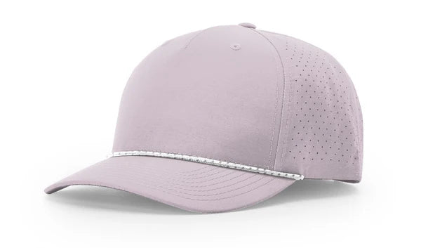 Richardson Lilac/White-Grey Richardson 355 Laser Perf Performance Rope Cap