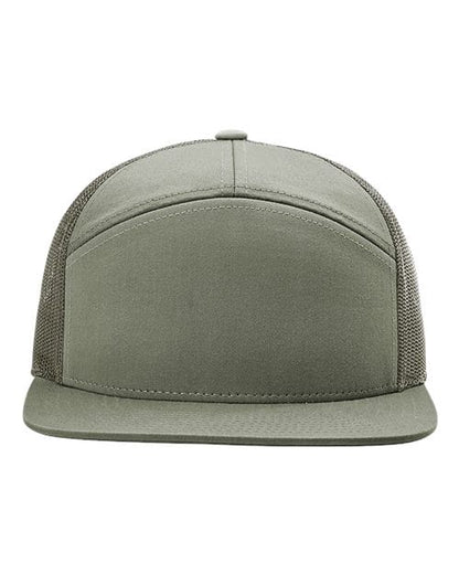Richardson Loden Green / Adjustable Richardson 168 Seven-Panel Trucker Cap