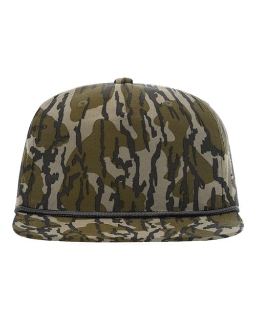 Richardson Mossy Oak Bottomland/ Black / Adjustable Richardson 256P Printed Umpqua Cap