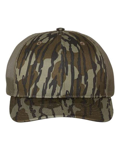 Richardson Mossy Oak Bottomland/ Loden / Adjustable Printed Trucker Cap