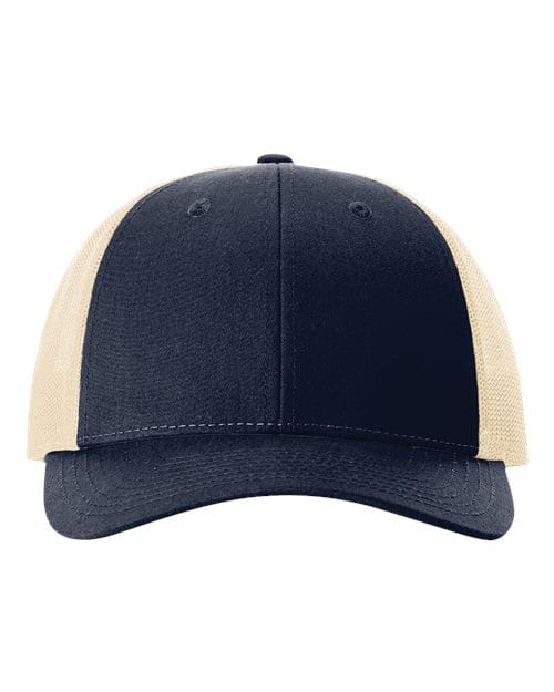 Richardson Navy/ Khaki / M/L Richardson 115 Low Pro Trucker Cap