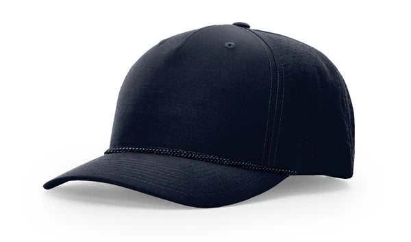 Richardson Navy/Midnight-Grey-Blue Richardson 355 Laser Perf Performance Rope Cap