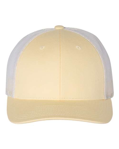 Richardson Pale Banana/ Birch / M/L Richardson 115 Low Pro Trucker Cap