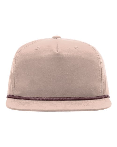 Richardson Pale Peach/ Maroon / Adjustable Richardson 256 Umpqua Snapback Cap