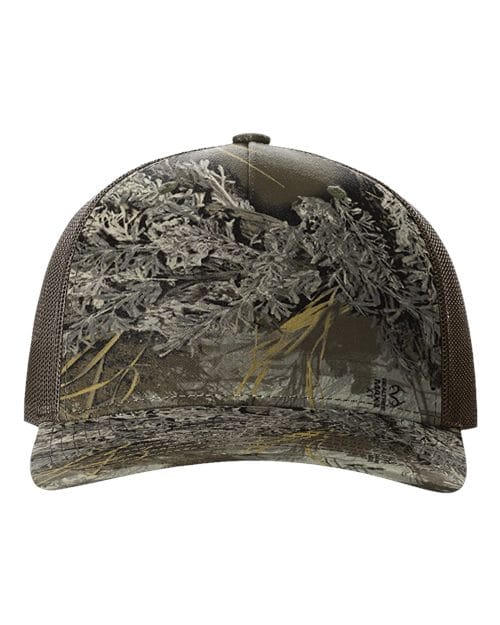 Richardson Realtree Max-1/ Brown / Adjustable Richardson 112PFP Five-Panel Printed Trucker Cap