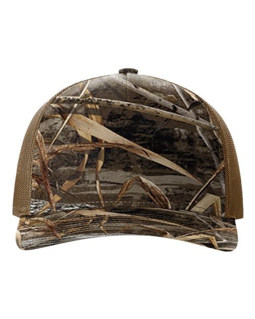 Richardson Realtree Max-7/ Buck / Adjustable Richardson 112PFP Five-Panel Printed Trucker Cap