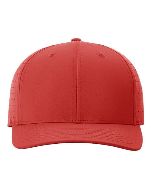 Richardson Red / Adjustable Richardson 632 Laser Perf R-Flex Cap