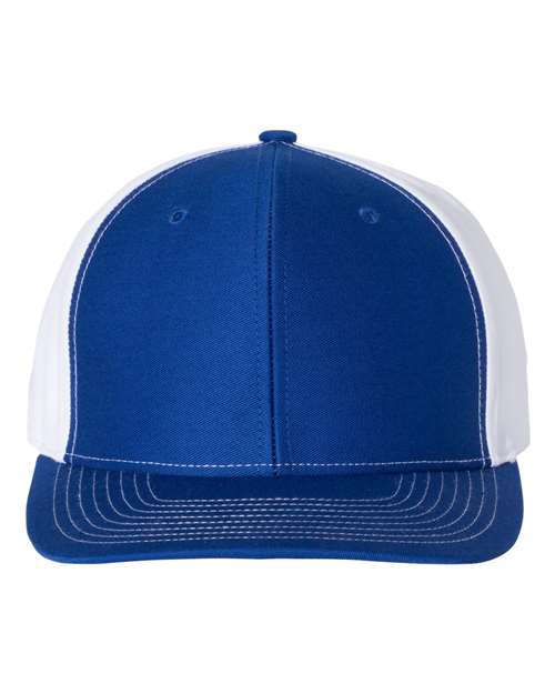 Richardson Royal/ White / Adjustable Richardson 312Twill Back Trucker Cap